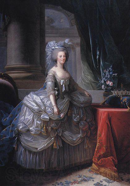 elisabeth vigee-lebrun Marie Antoinette of Austria, Queen of France
